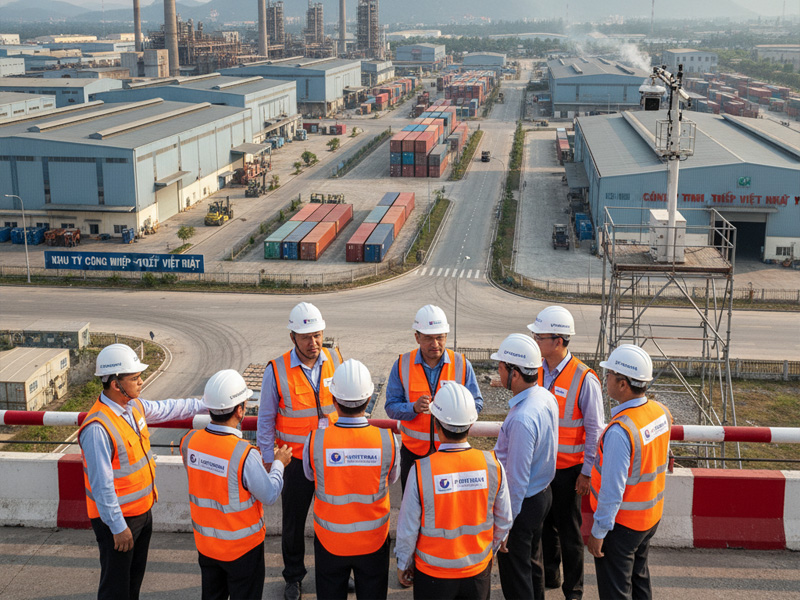 越南工业区考察